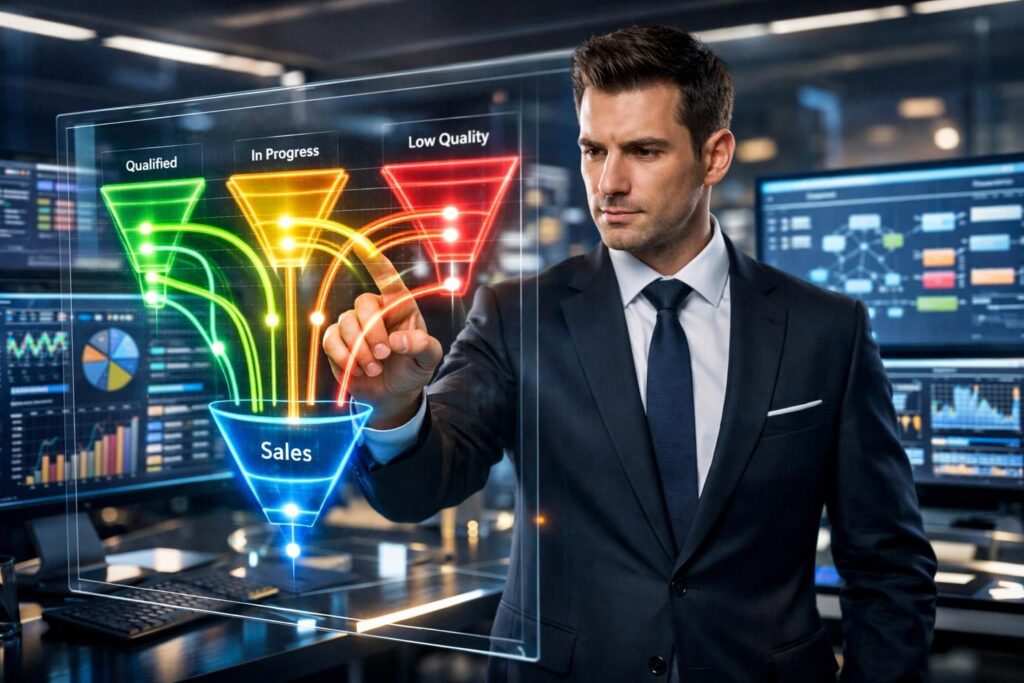 découvrez comment les « ai sales funnels » révolutionnent la qualification des leads grâce à l'automatisation, facilitant ainsi le processus de vente et optimisant le taux de conversion.