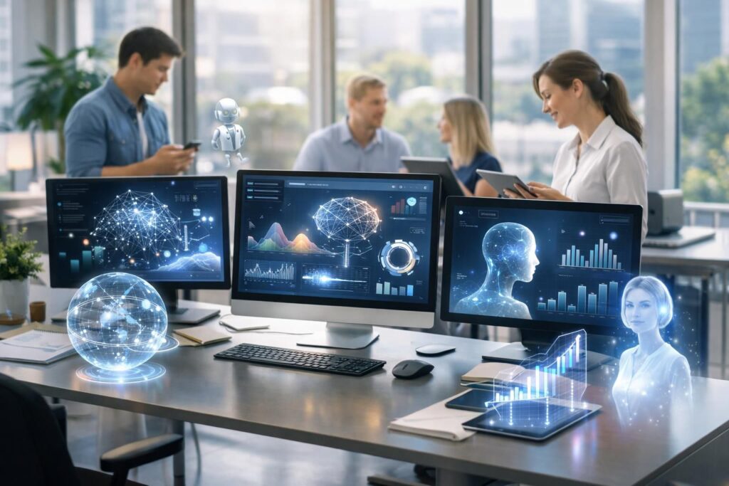 découvrez comment les plateformes saas adoptent des fonctionnalités « ai-first » pour automatiser et optimiser les tâches professionnelles, améliorant ainsi la productivité et l'efficacité au travail.